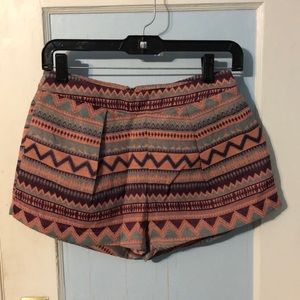 Multicolored shorts. Part of a set